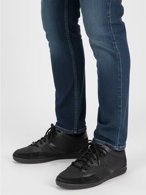 BOSS Men's Black Lace-Up Sneakers